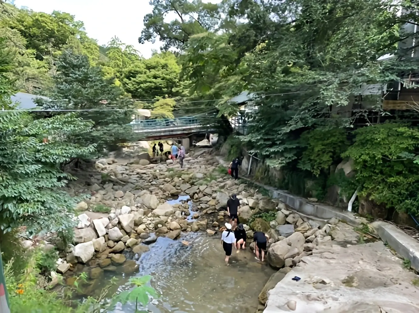 '우이동' 계곡 전경