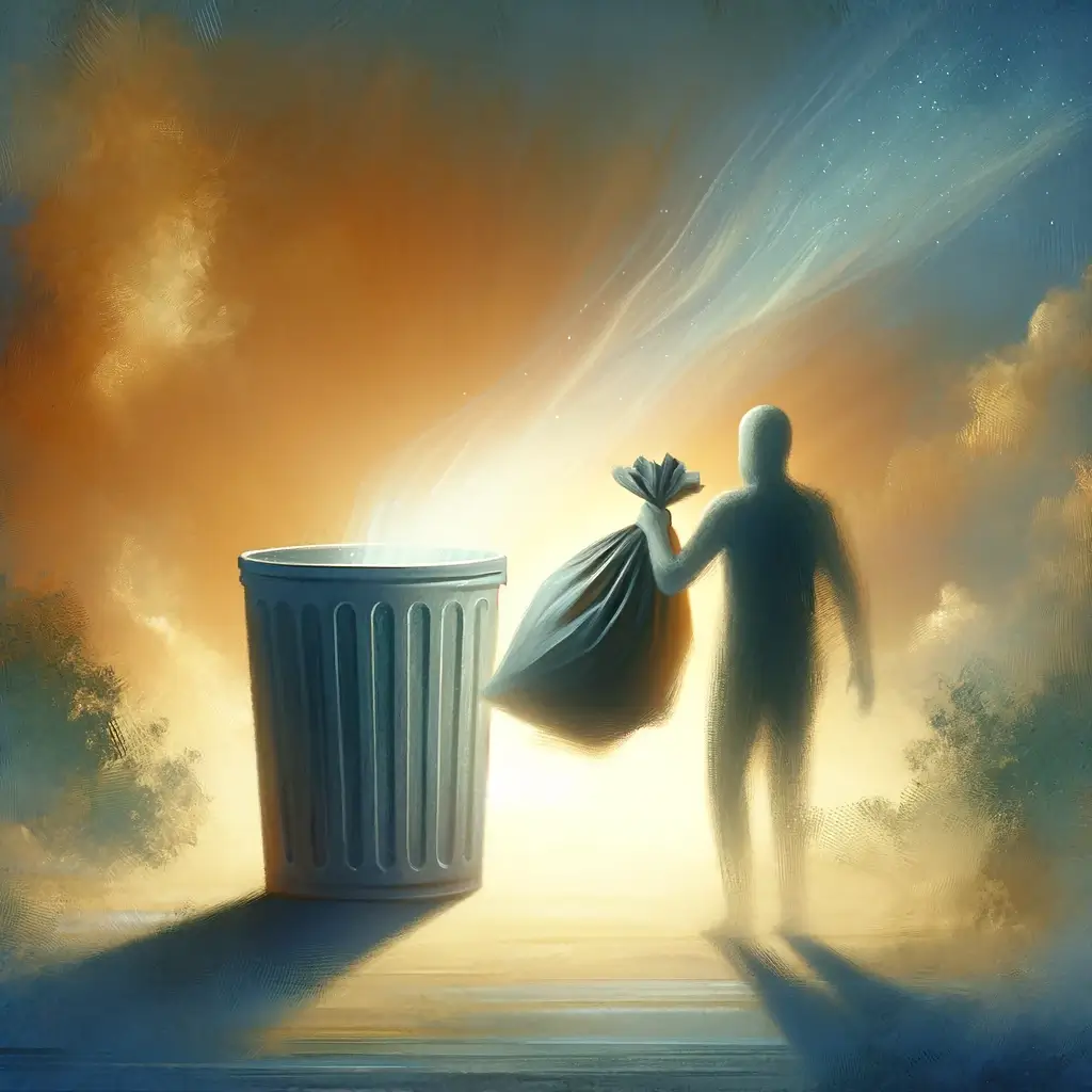 쓰레기 치우는 꿈 해몽