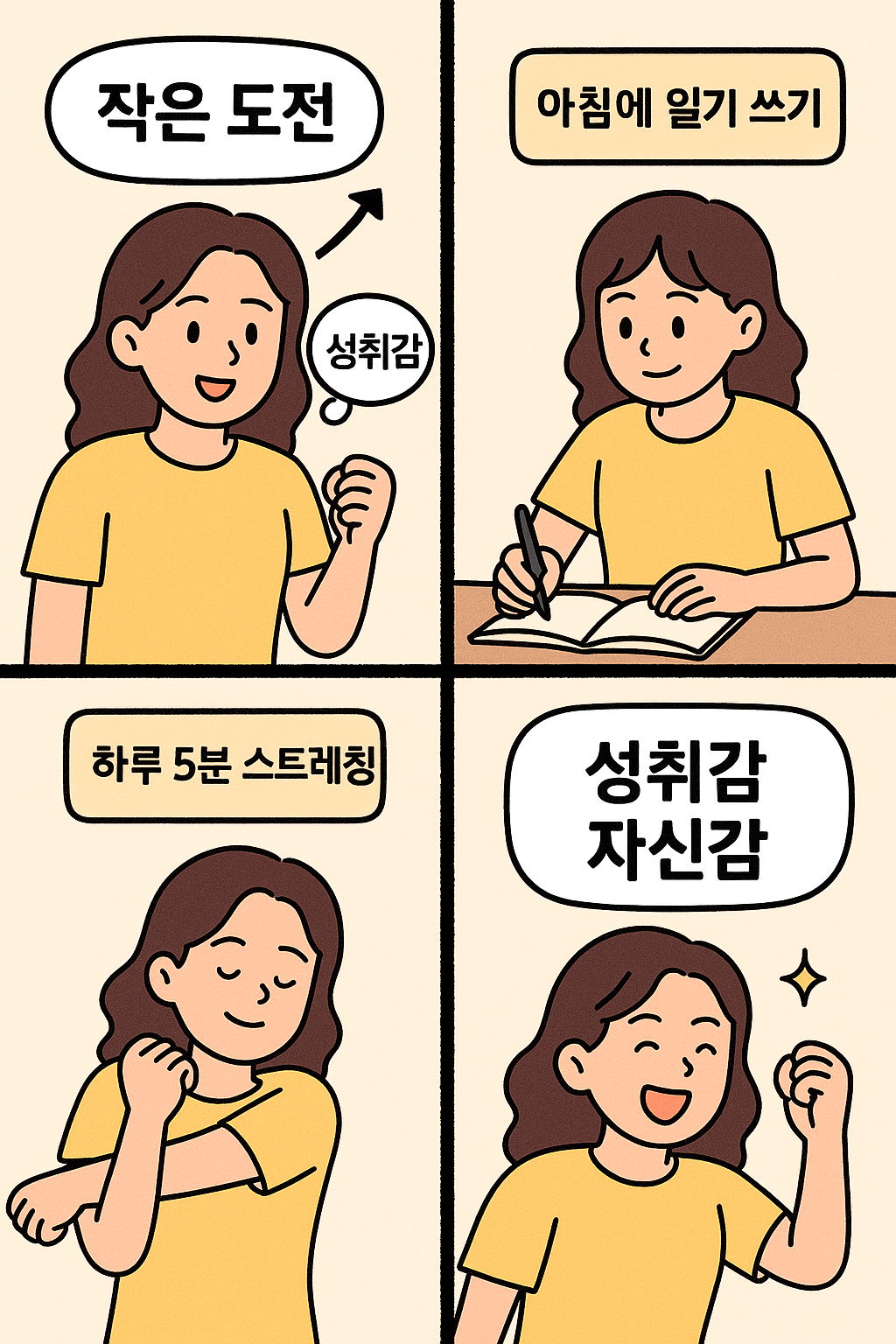 성취감과 자신감을 동시에 키우는 일상 작은 도전 습관법