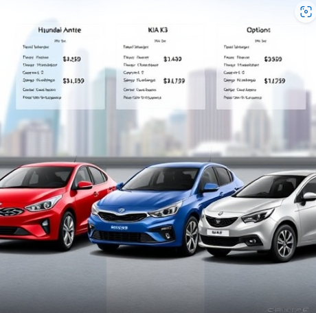 아반떼 vs K3 vs 말리부, 2025년형 준준형 세단 가격 비교