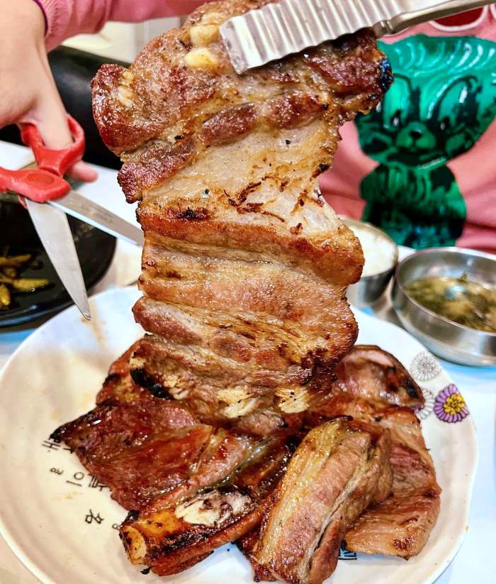 생방송 오늘저녁 전남 담양 숯불 화덕 갈비 맛집