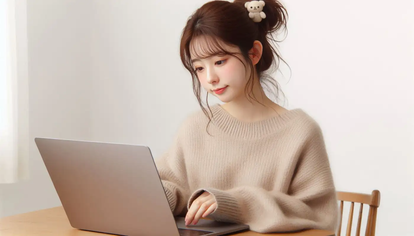 비트코인-거래방법을-알아보고-가상자산-관리하는-여성의-모습