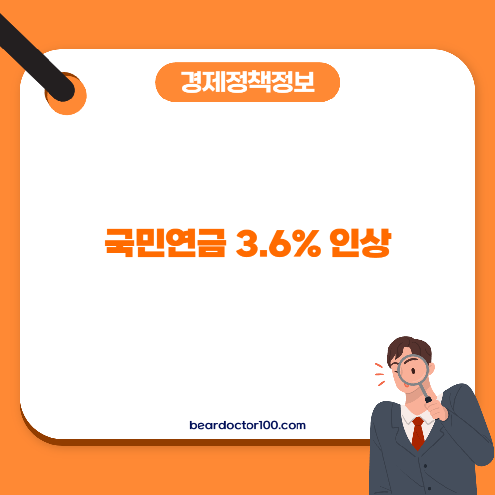 국민연금 3.6% 인상