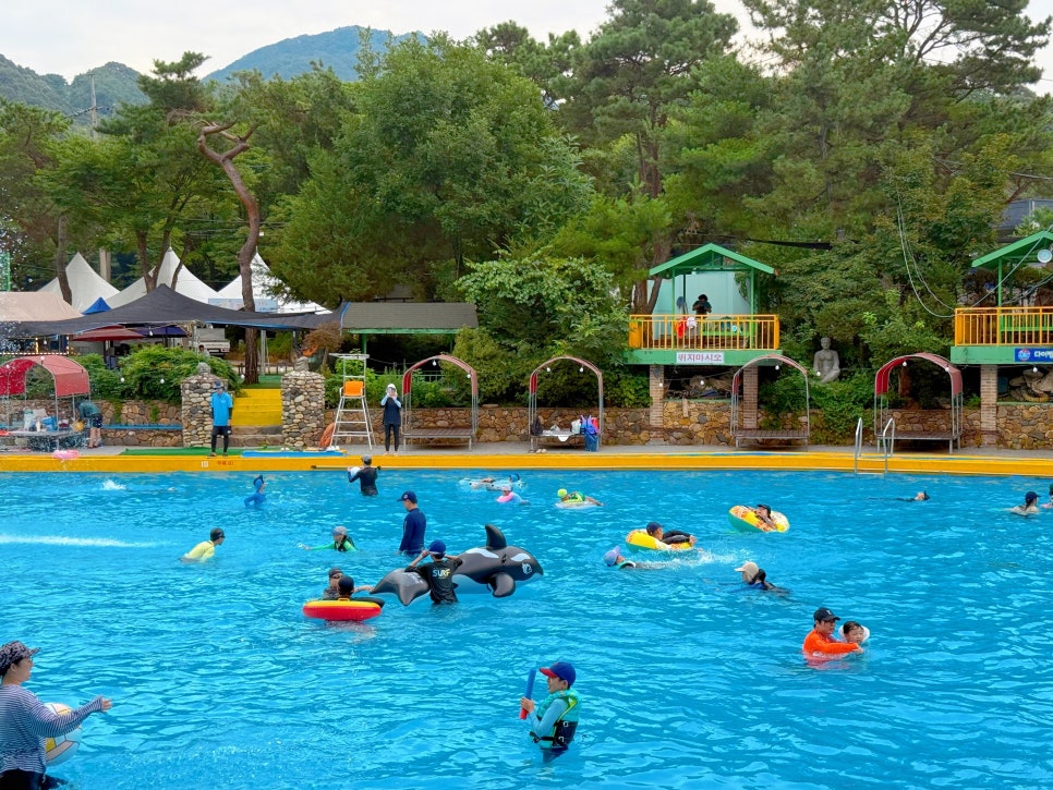 취사가능 수영장 신흥레저타운