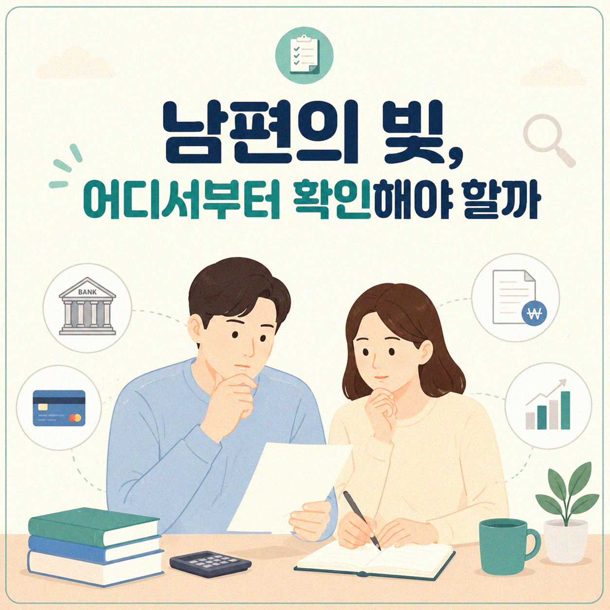 남편 빚 얼마나 있는지 어떻게 확인할까