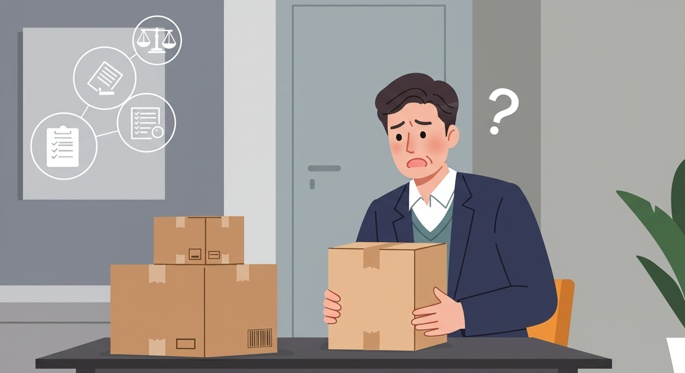 오배송 발생 시 법적 책임의 원칙