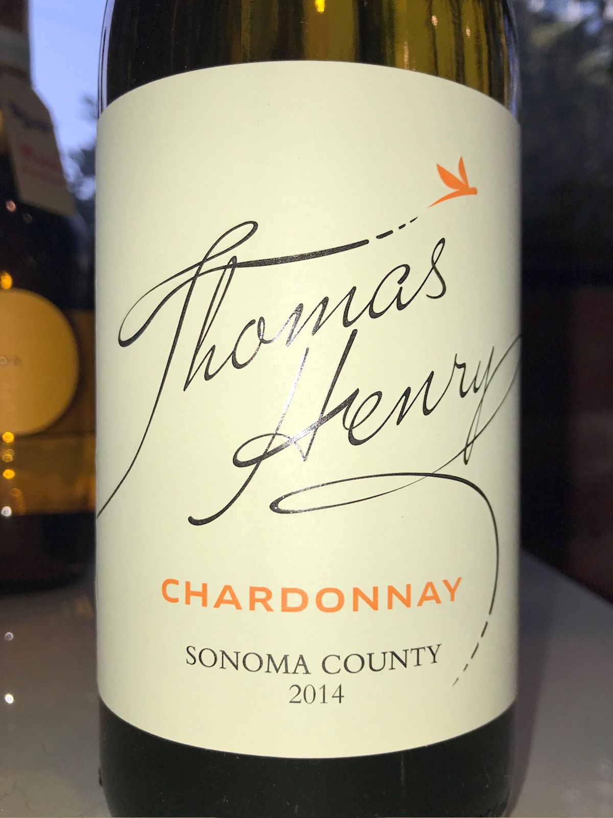 토마스 헨리 소노마 카운티 샤르도네