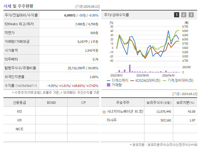 디에스케이_기업개요