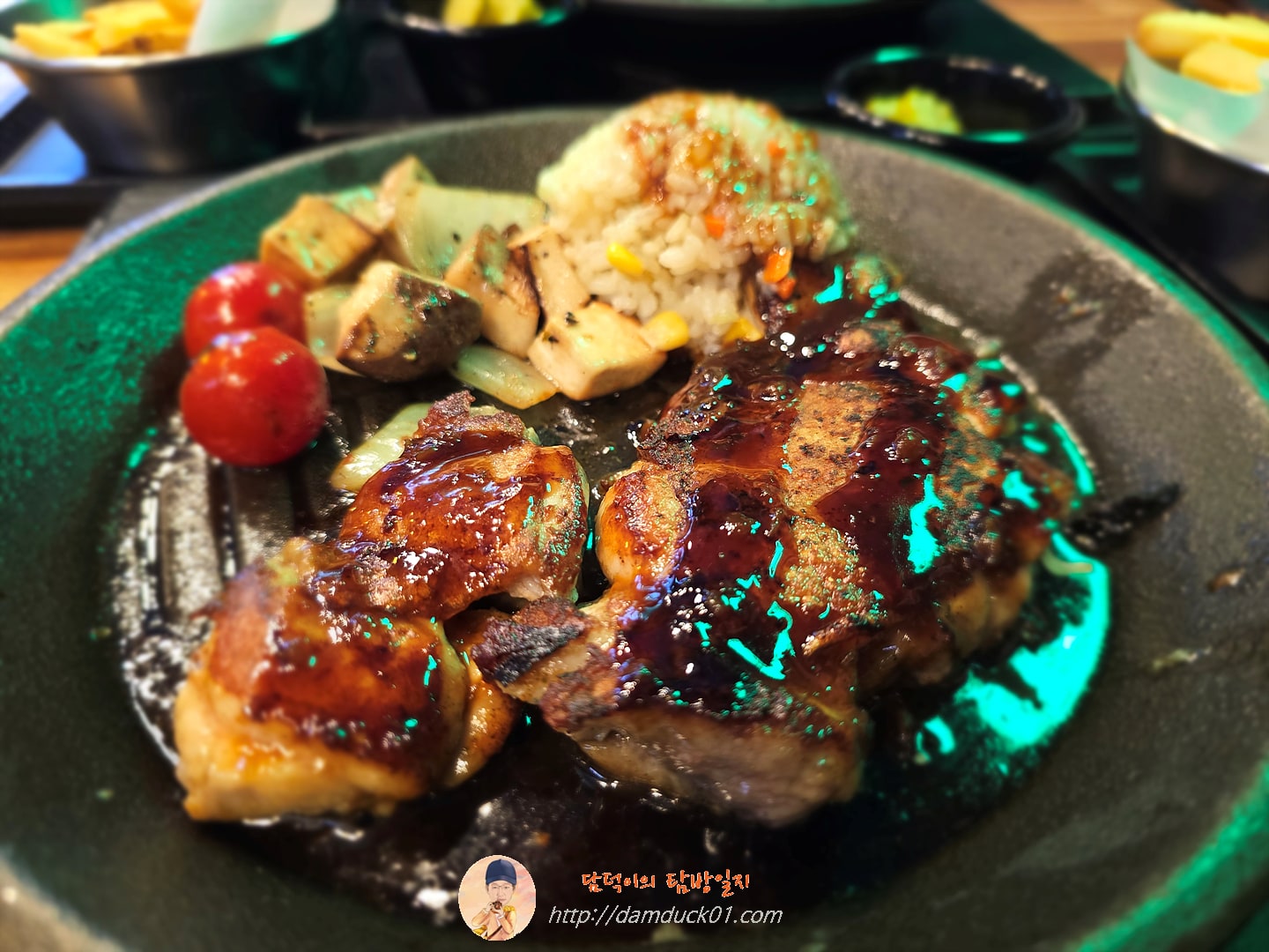 그릴 치킨 스테이크