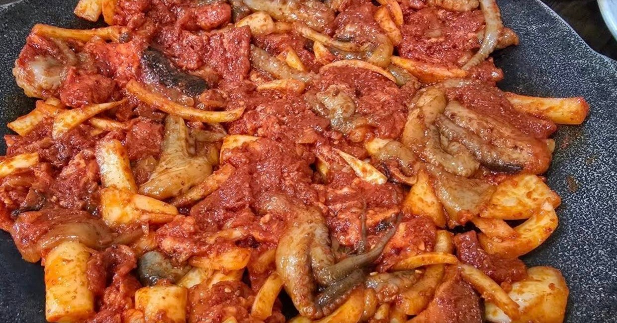 보들쭈꾸미 쭈꾸미볶음