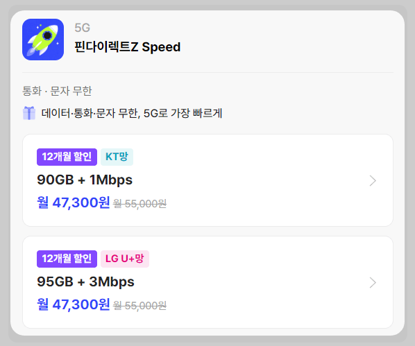 알뜰폰 요금제 비교 사이트