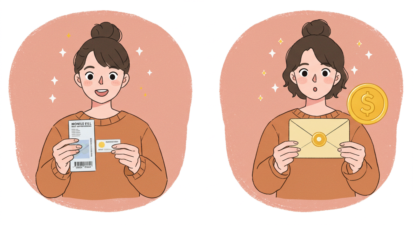 순수보장형과 환급형 보험료 비교 장면