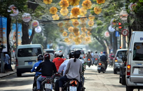 베트남 호치민 거리모습
