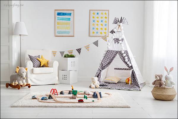 인디언텐트가-있는-아기방