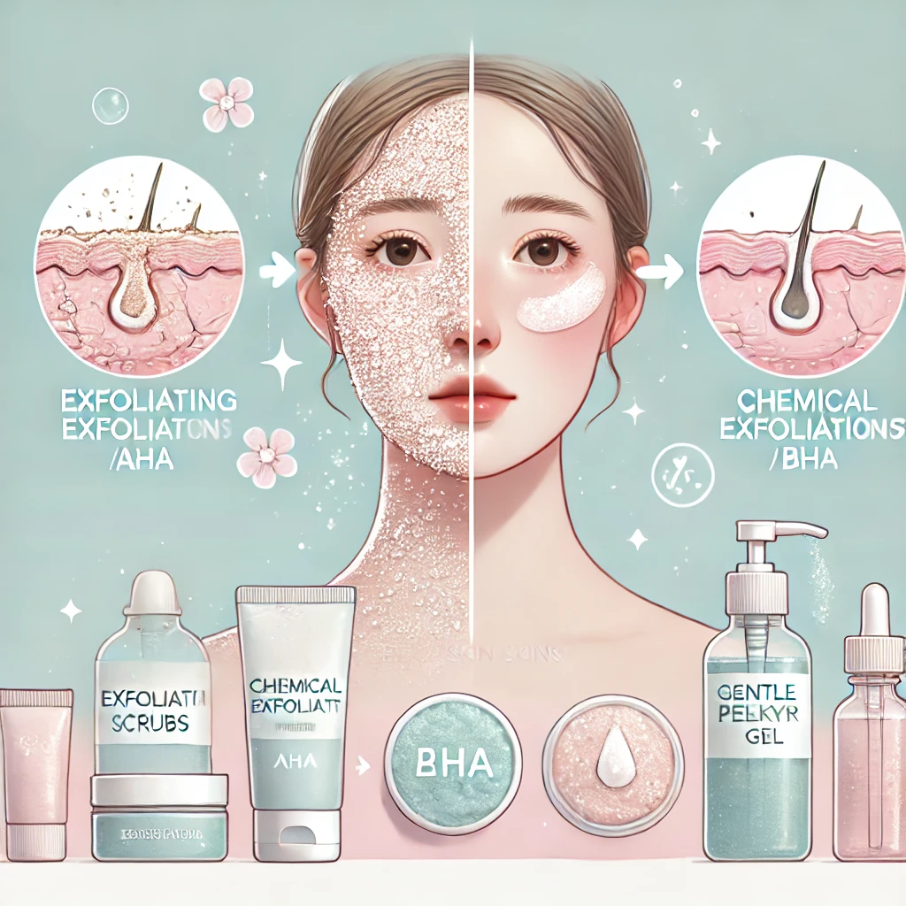 각질 제거의 중요성, 부드럽고 매끈한 피부 만드는 법