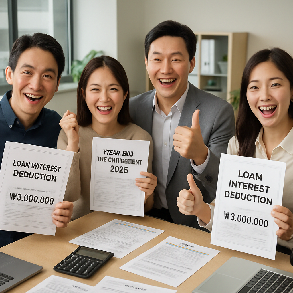 2025년 대출이자, &lsquo;이건&rsquo; 세금공제 됩니다! 모르면 손해인 절세 꿀팁 총정리