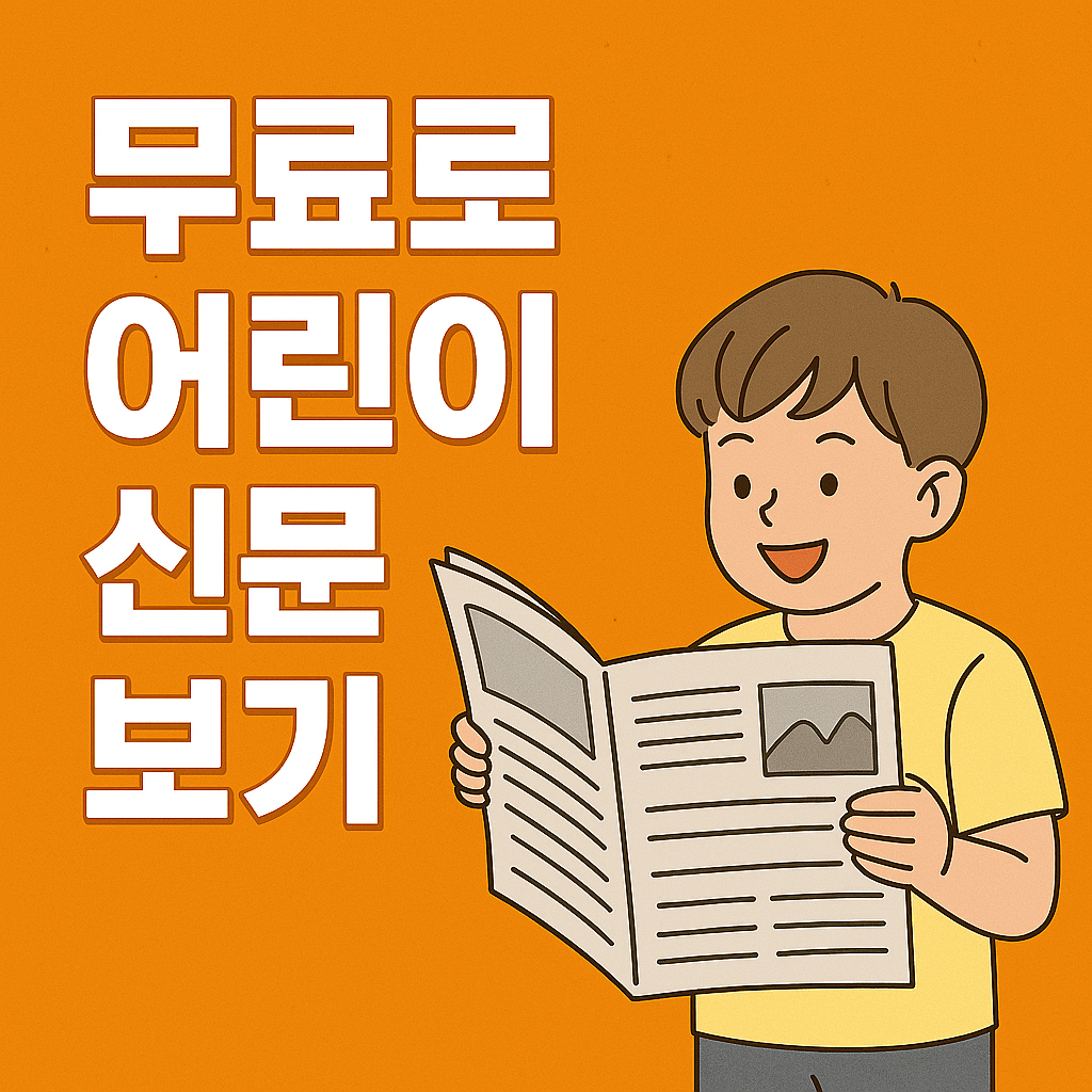 무료 어린이신문 & 영자신문 보는 꿀팁 총정리