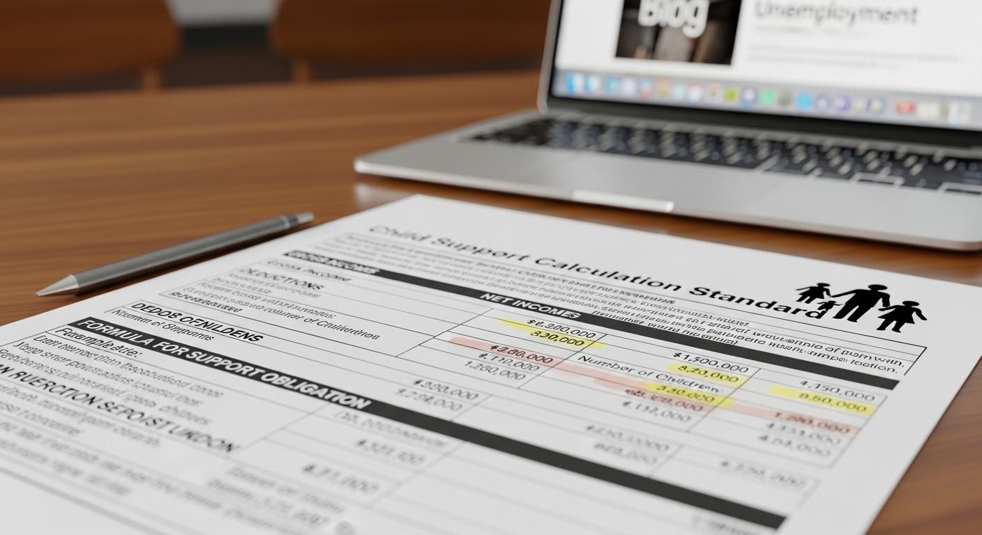 양육비산정기준표 무직