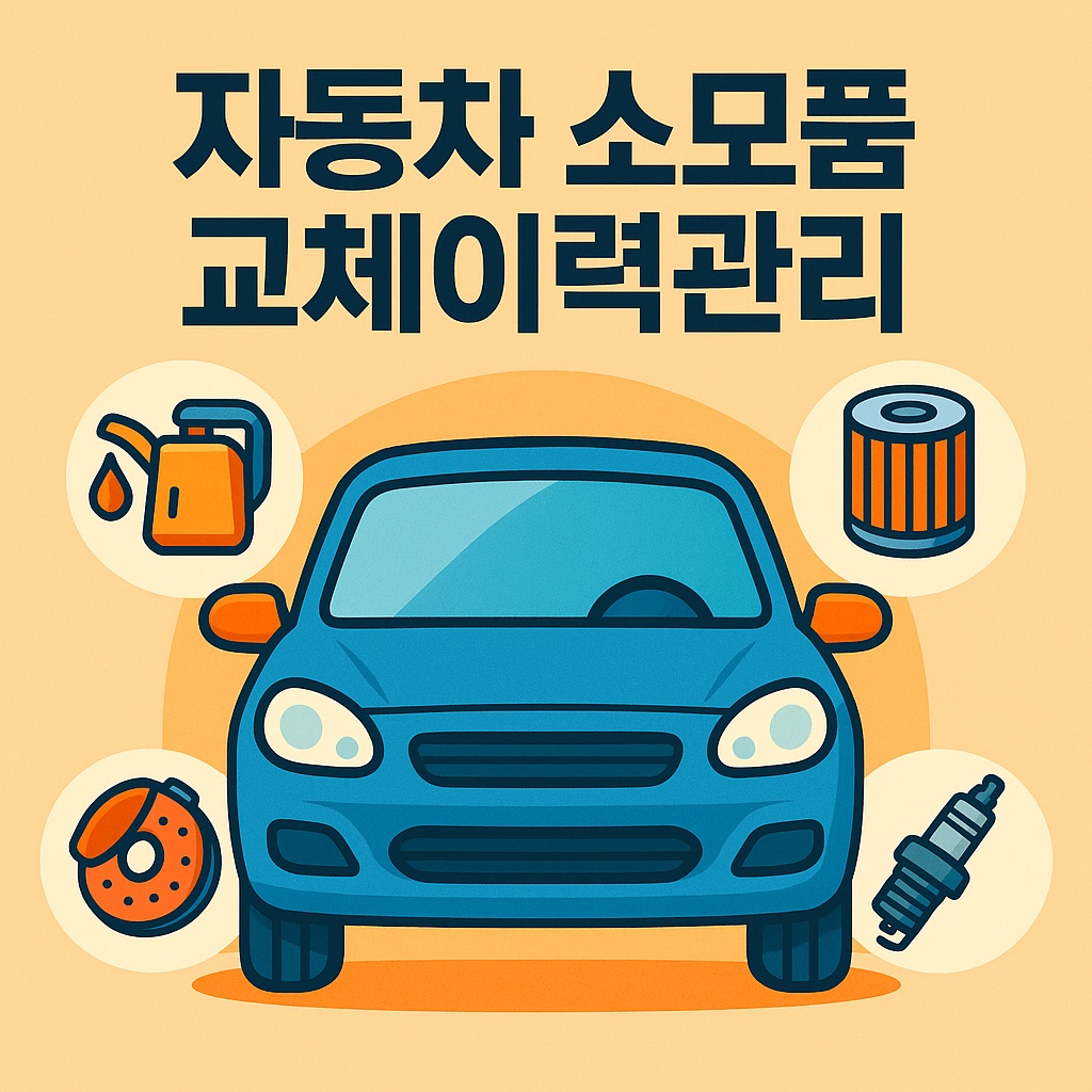 자동차 소모품 교체 이력관리
