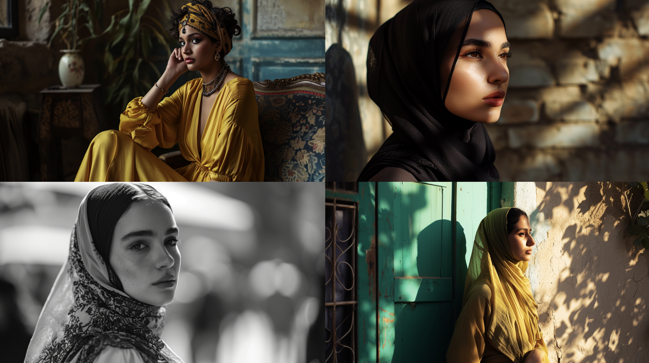 Midjourney V6 Fashion photography