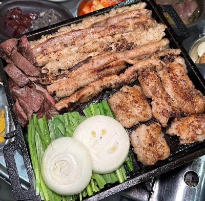 황소곱창모듬