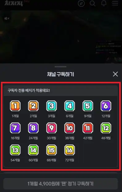 치지직-팬구독전용배지-이미지