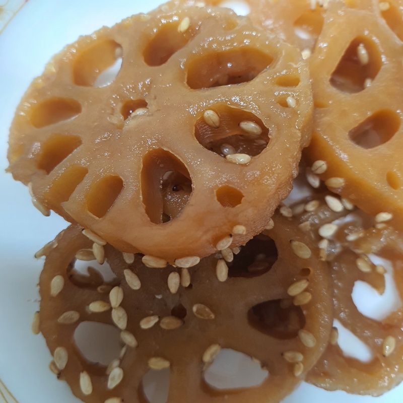 조리가된-연근-반찬