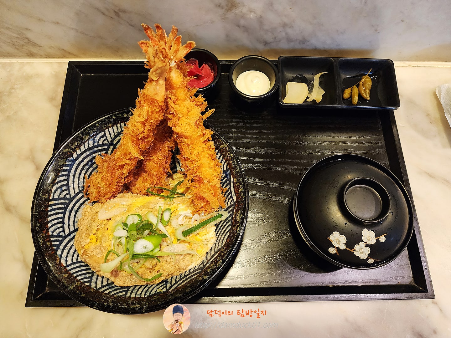 에비동(새우튀김덮밥)