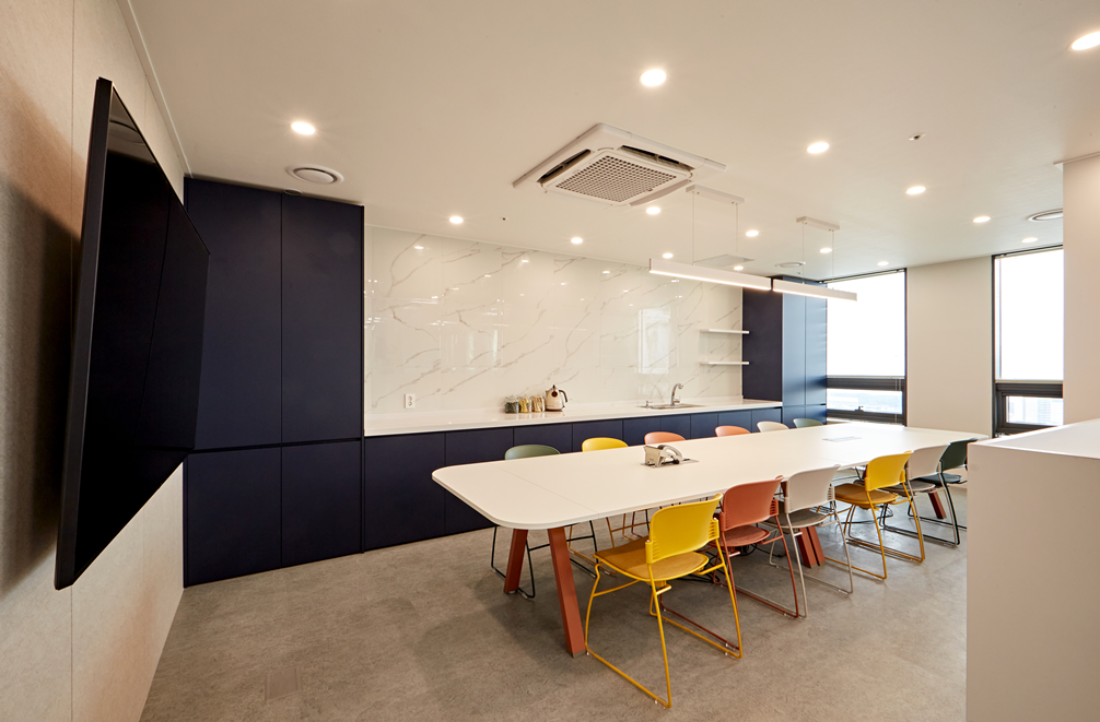 사무실휴게공간인테리어