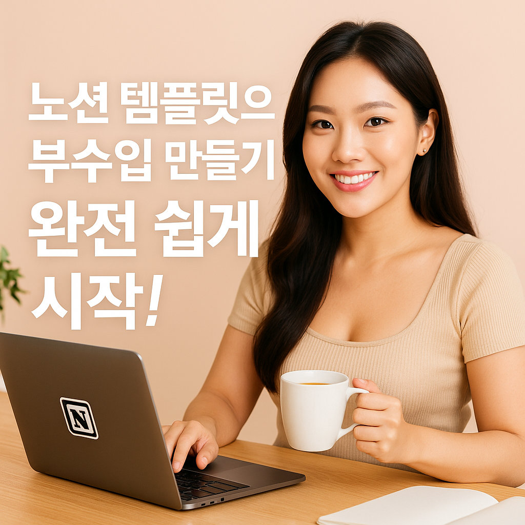노션 템플릿으로 부수입 만들기 완전 쉽게 시작