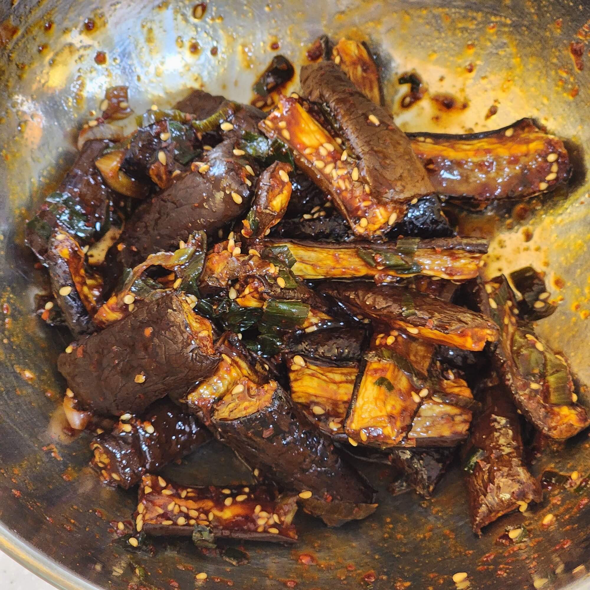 무침 만들기