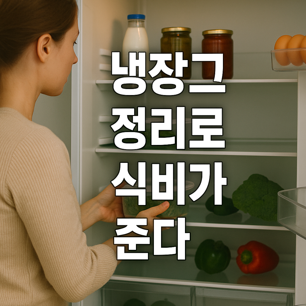 냉장고 정리