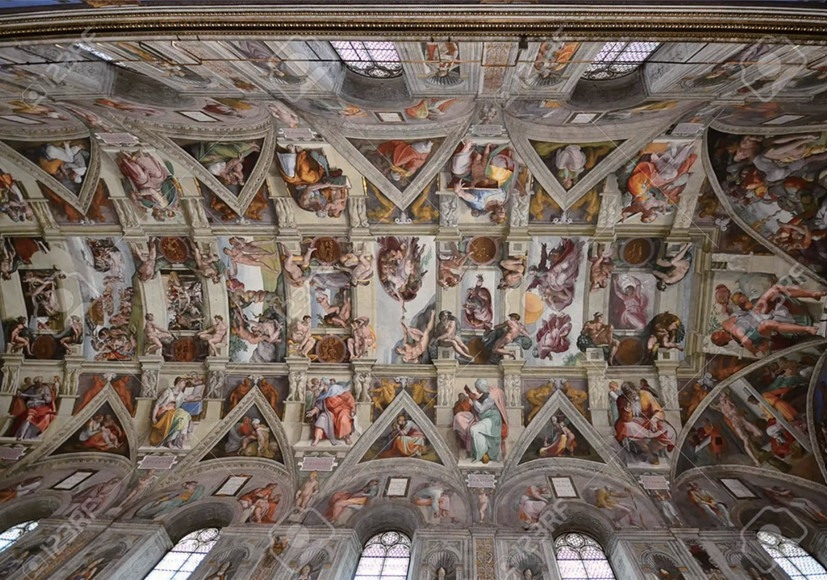 시스티니성당천정화