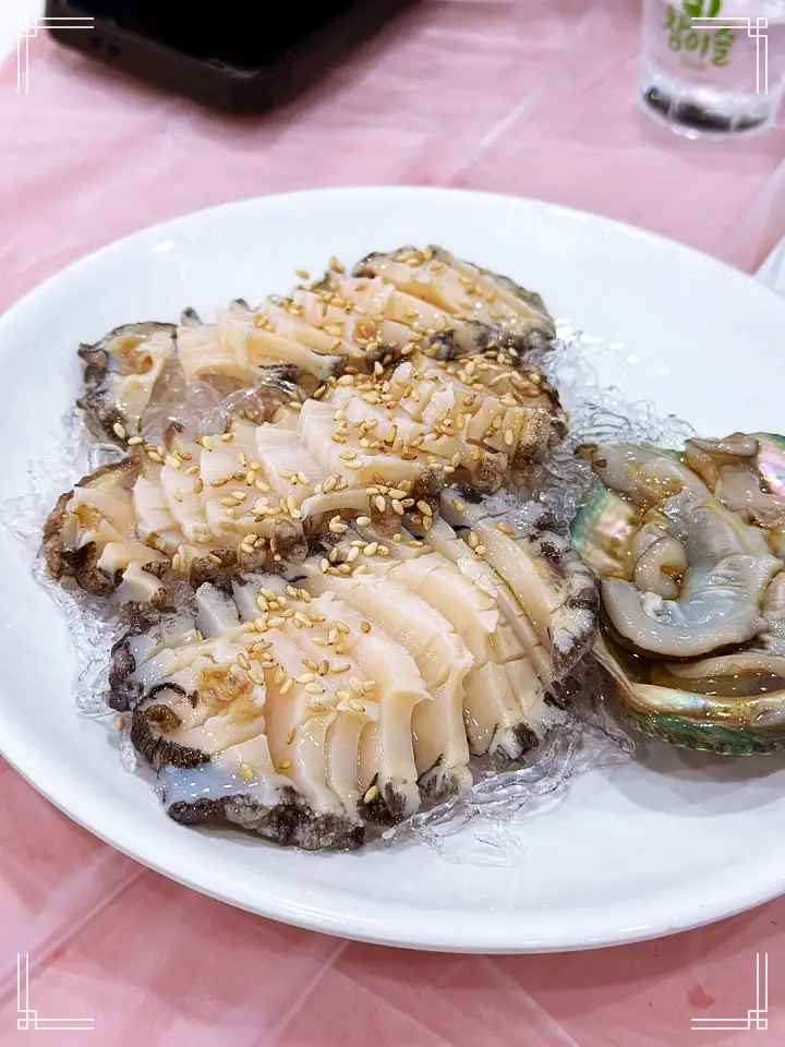 슬기로운 건강생활 전복 활전복 전복찜 횟집 손질 포장 가능 청량리 제기동 맛집 추천
