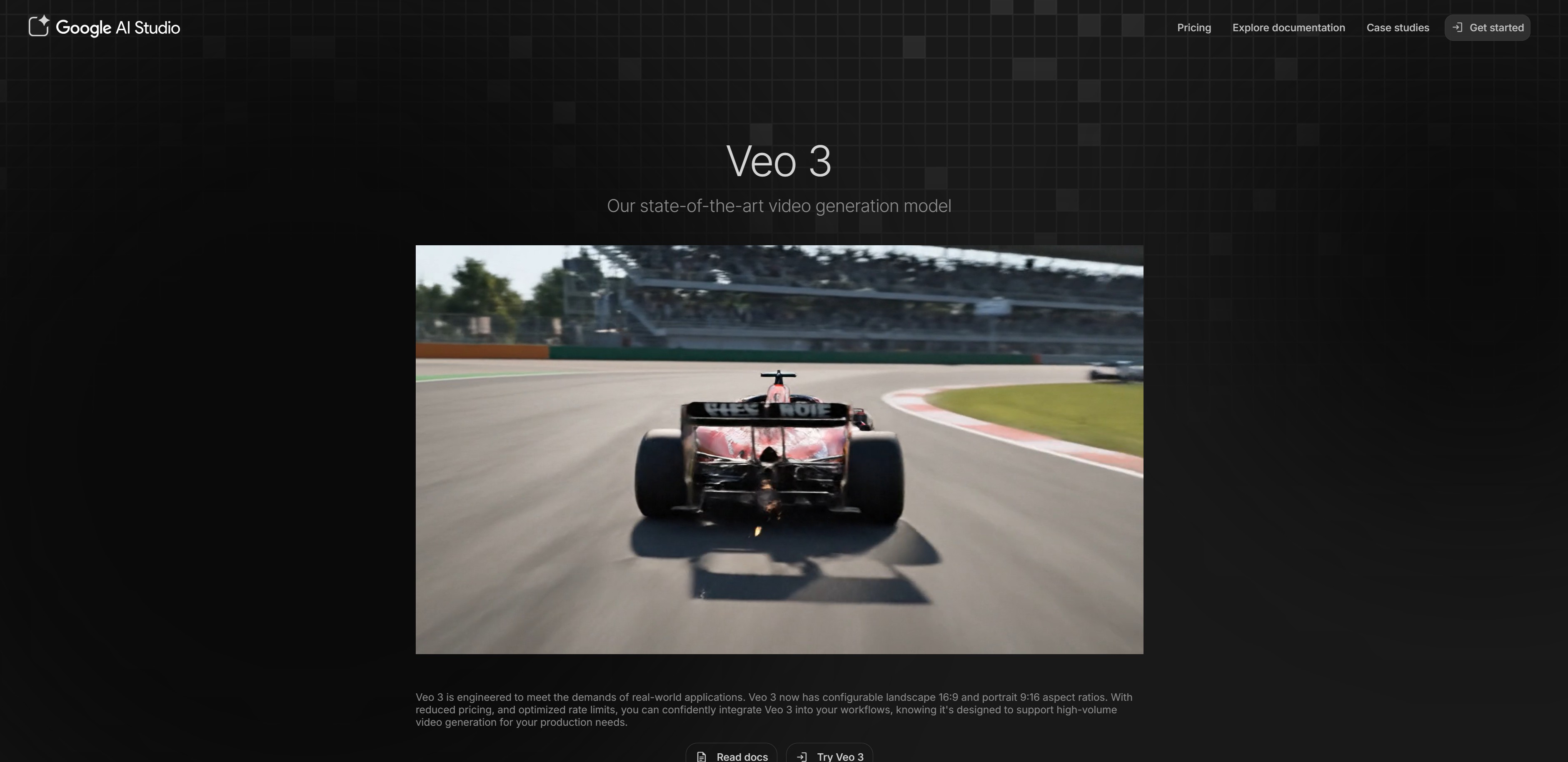 AI動画制作サイト1:Veo 3 - Googleの最新技術力