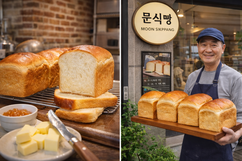 연남동 문식빵, 5성급 호텔 식빵 맛의 비밀