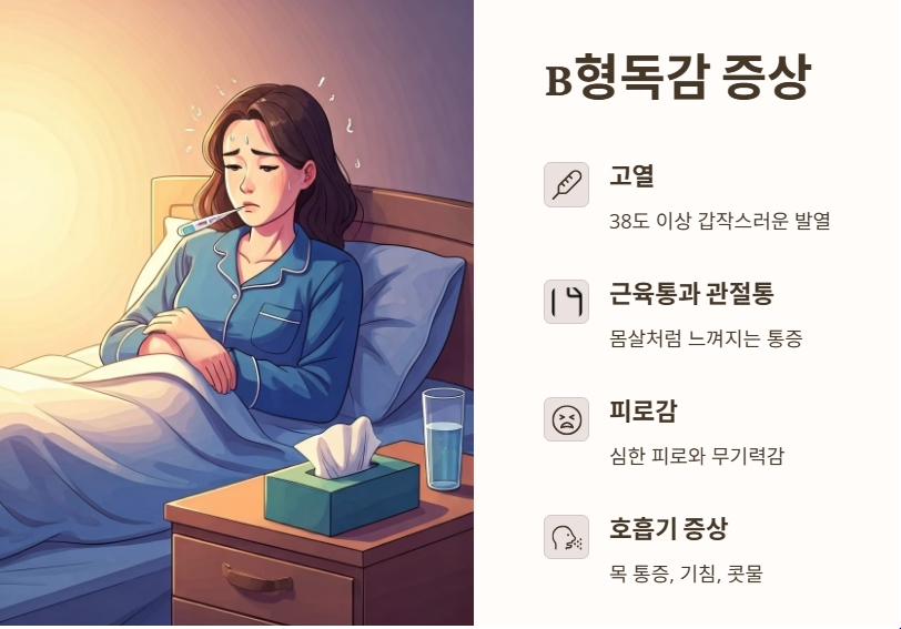 B형독감 증상