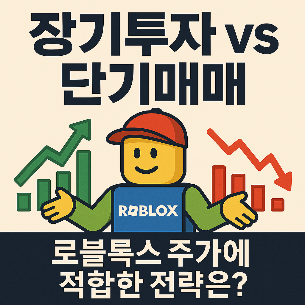 장기투자 vs 단기매매: 로블록스 주가에 적합한 전략은?