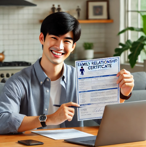 가족관계증명서 핸드폰발급 쉽게 하는법