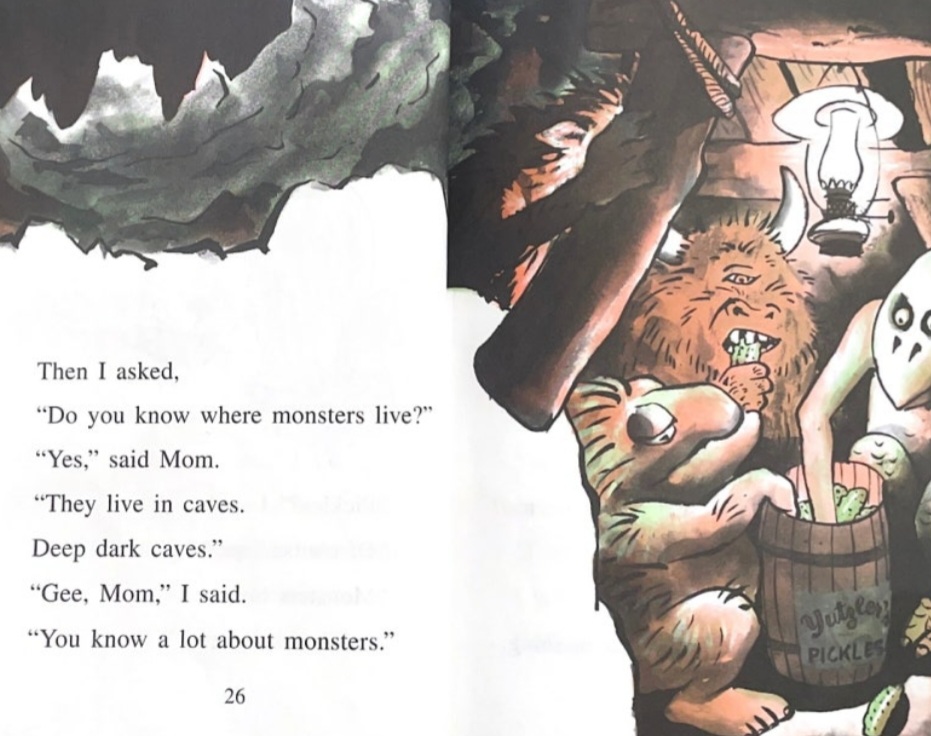 어린이 영어 동화 "No more monsters for me" 26 page