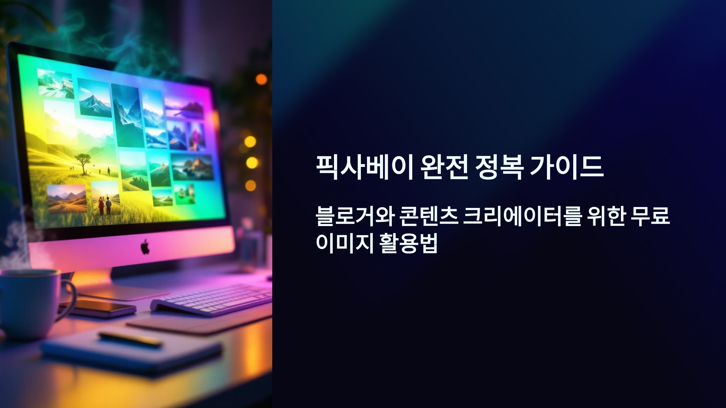 픽사베이 무료 이미지 활용 완벽 가이드