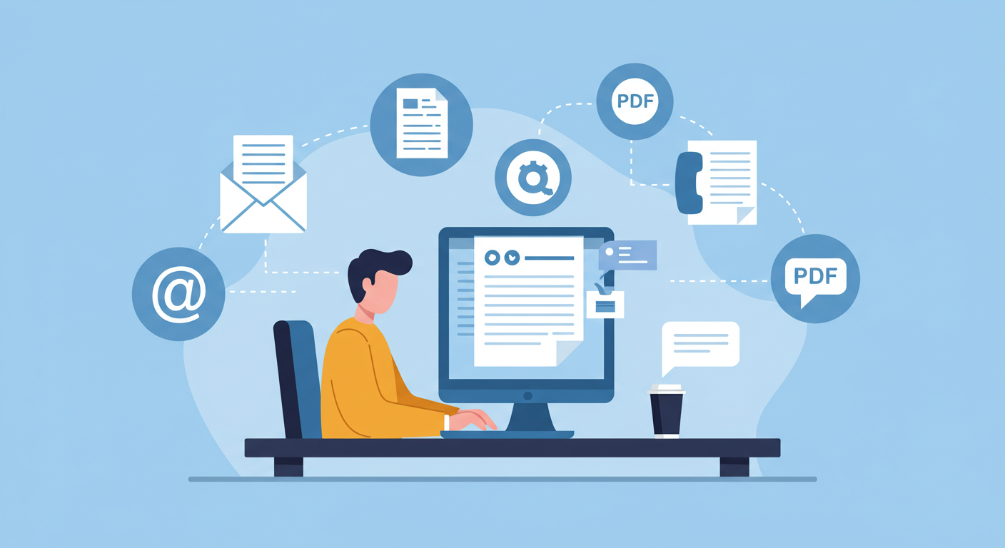 온라인 제출, 이메일 제출