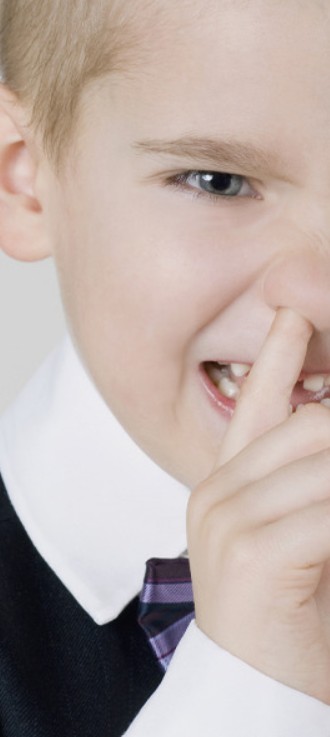 코 파는 어린이