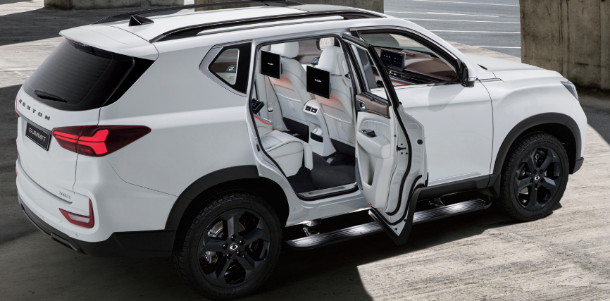 KGM-렉스턴-써밋-출시-가격-디자인-성능