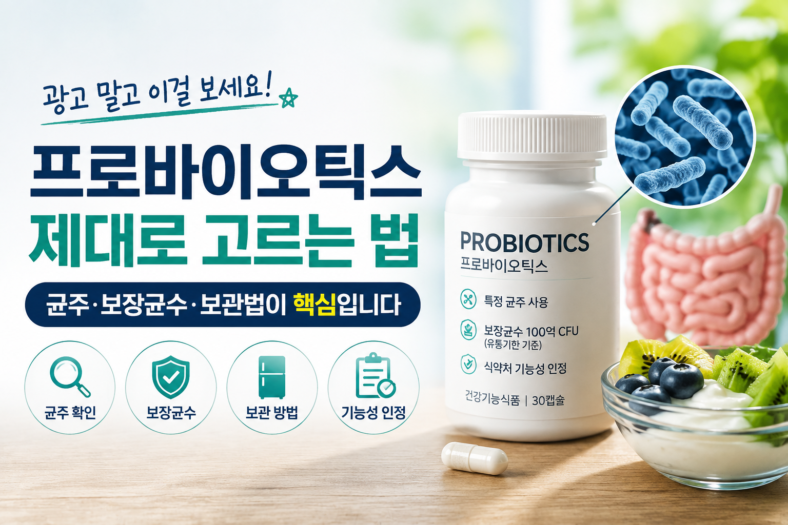 프로바이오틱스 제대로 고르는 법