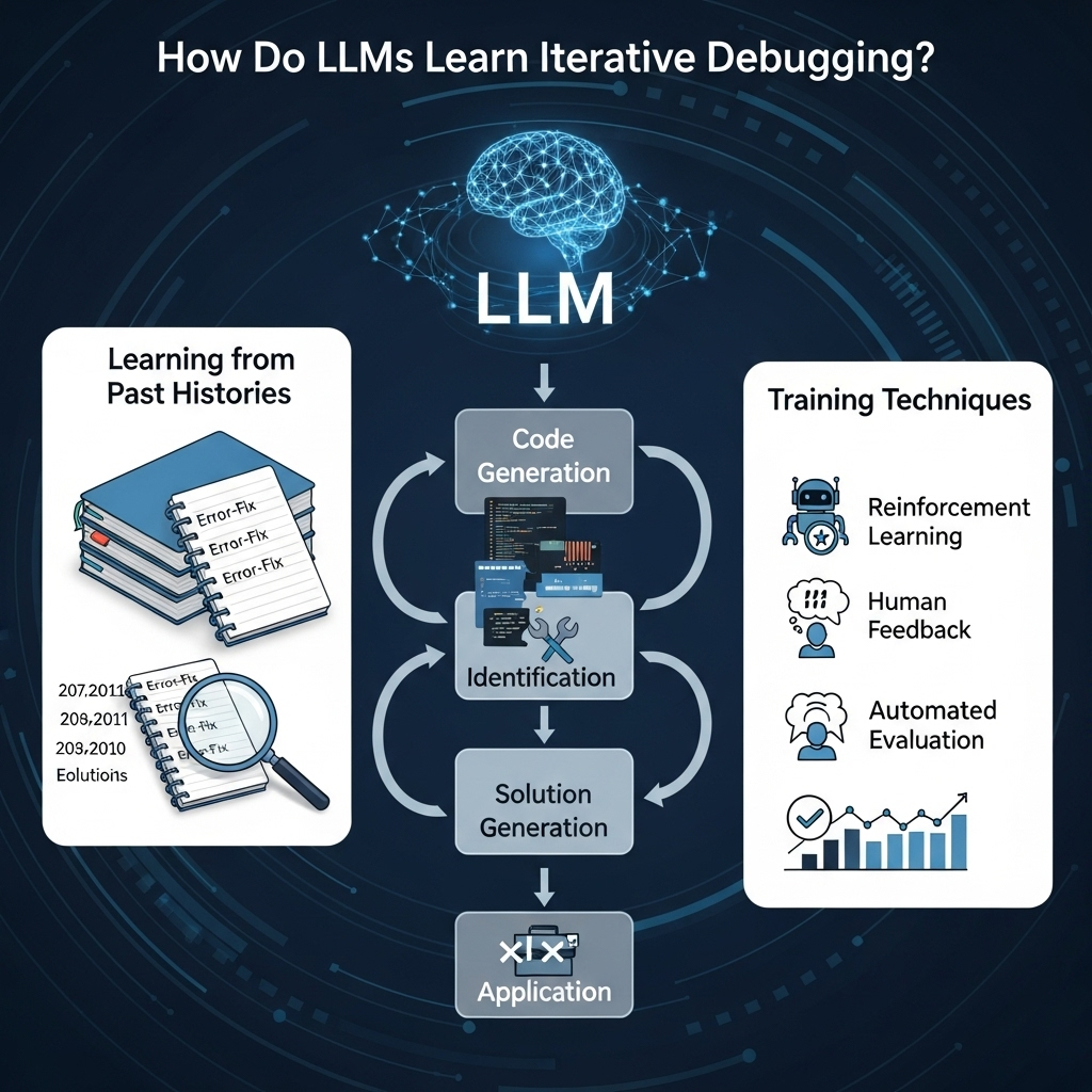 LLM은 반복 디버깅을 어떻게 학습하나요?