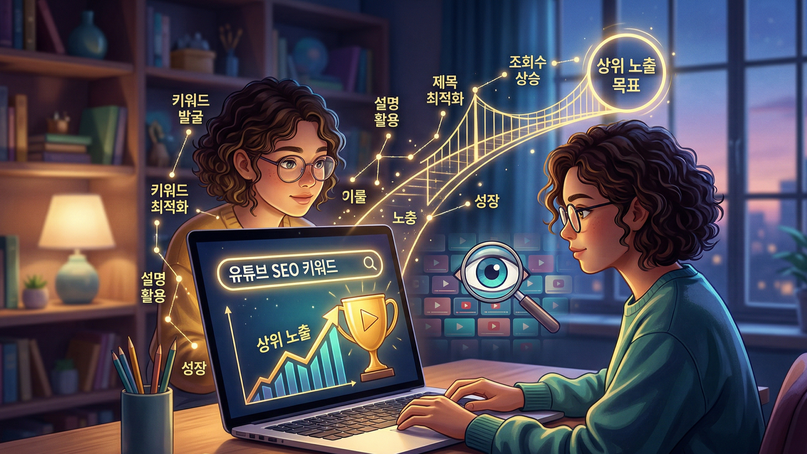 내 영상을 상위 노출시키는 유튜브 SEO 키워드 전략 관련 이미지