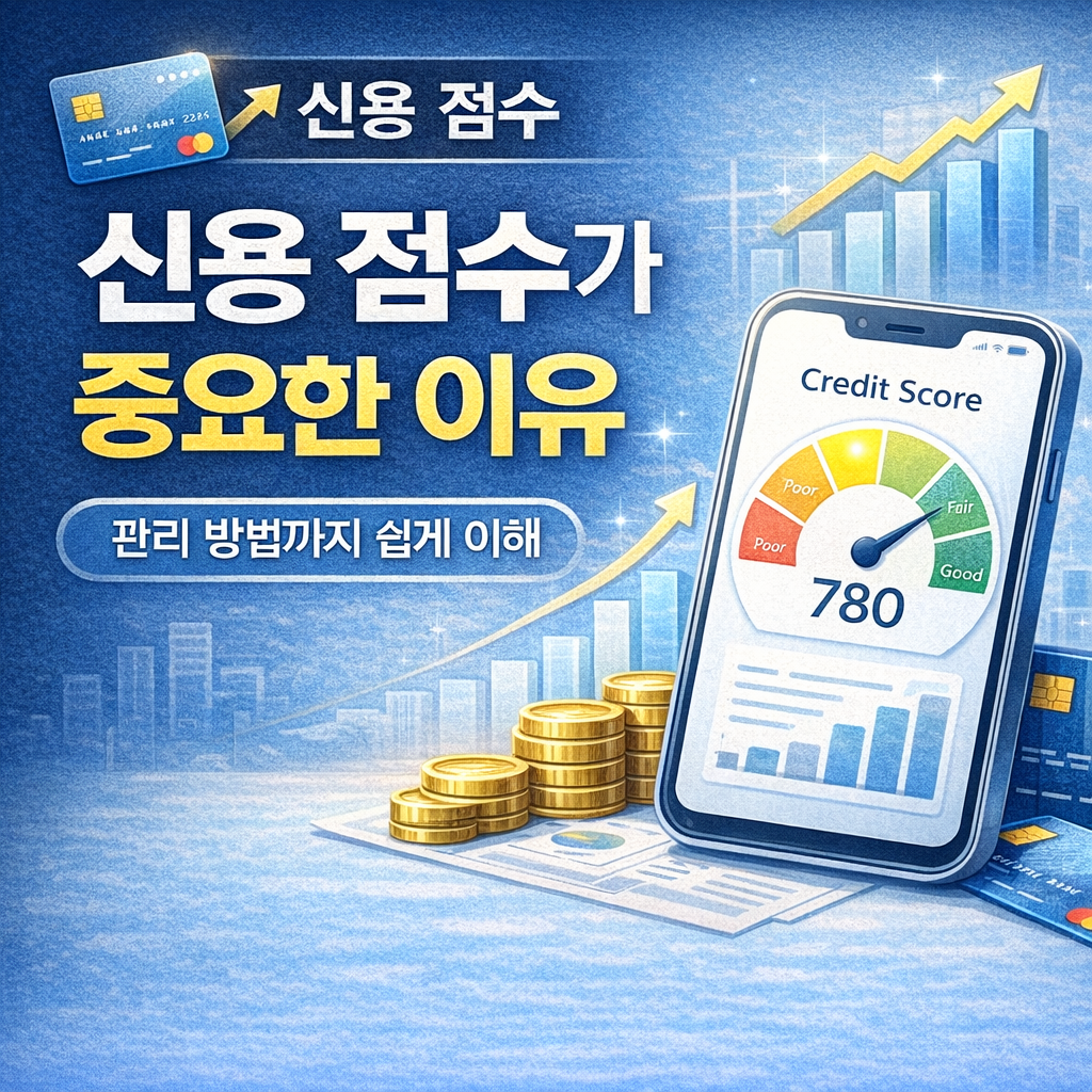 신용 점수가 중요한 이유와 관리 방법