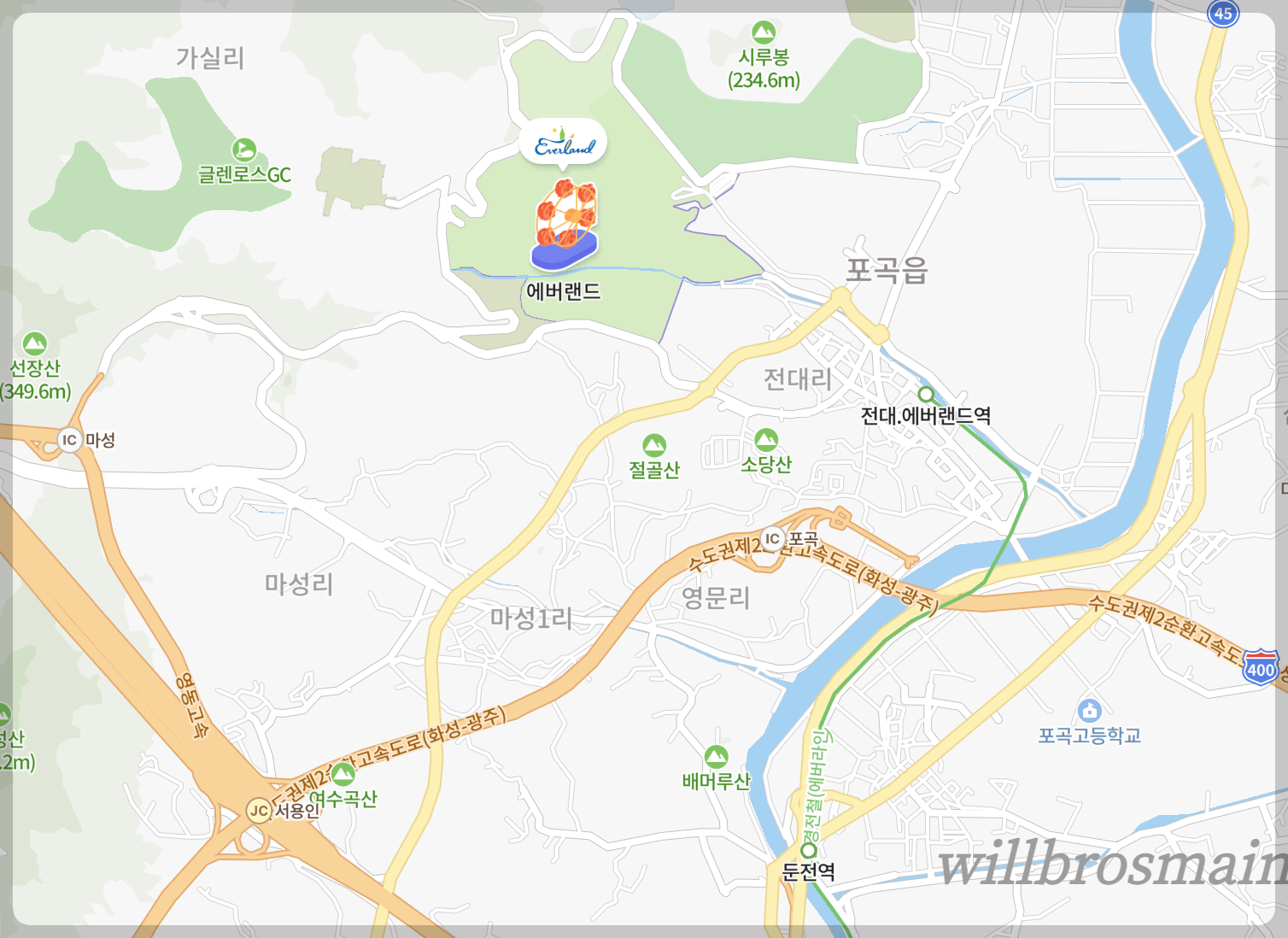 에버랜드 위치