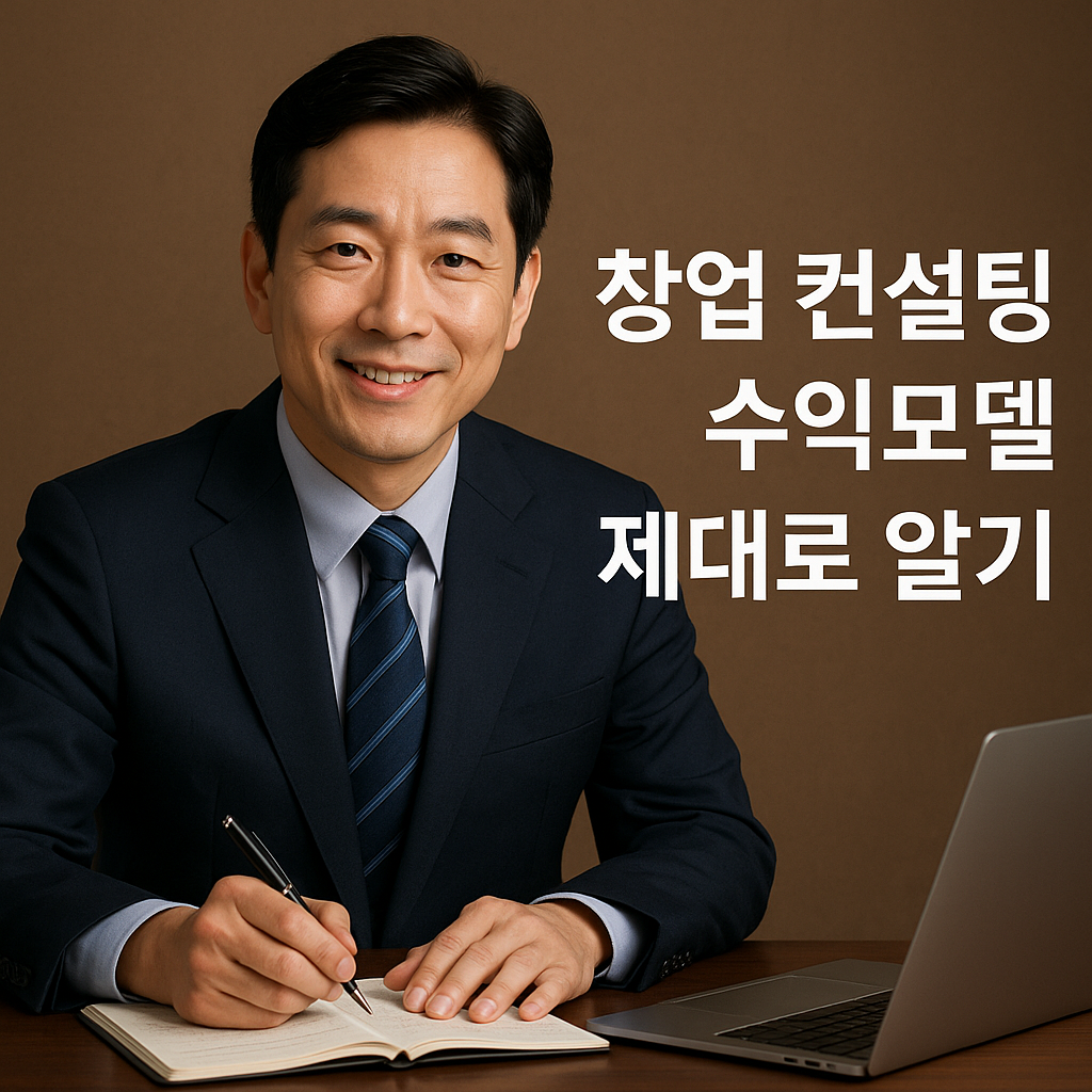 창업 컨설팅 수익모델 제대로 알기